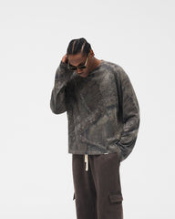 Initial Overdye Realtree® Long Sleeve T-Shirt - Overdyed Black