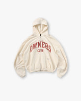 Represent Owners Club Zip Through Hoodie - Buttercream