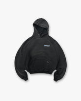 Represent Showcasing Hoodie - Stained Black