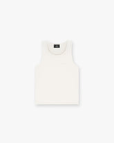 Waffle Vest - Antique White