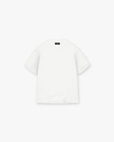 Initial Oversized T-Shirt - Flat White