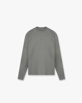 247 Uprising Long Sleeve Seamless T-Shirt - Steel