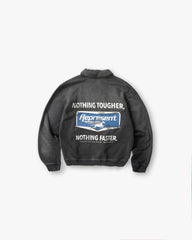 Nothing Faster Quarter Zip Sweatshirt - Stained Black
