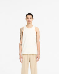 Waffle Vest - Antique White