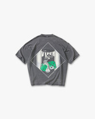 Represent x The Viper Room Dice T-Shirt - Vintage Grey