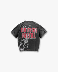 Represent X Iron Maiden British Metal T-Shirt - Stained Brown