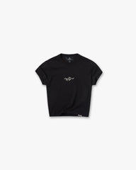EngLAnd Baby Tee - Jet Black